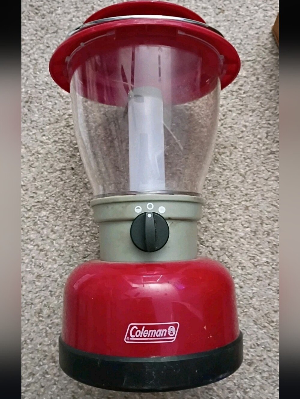 Coleman LED Handheld Lantern CPX 6 Compatible Red,Takes 4 D Batteries